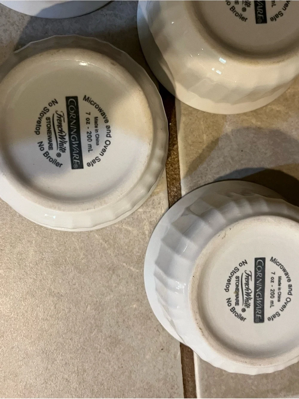 Corning wear set four